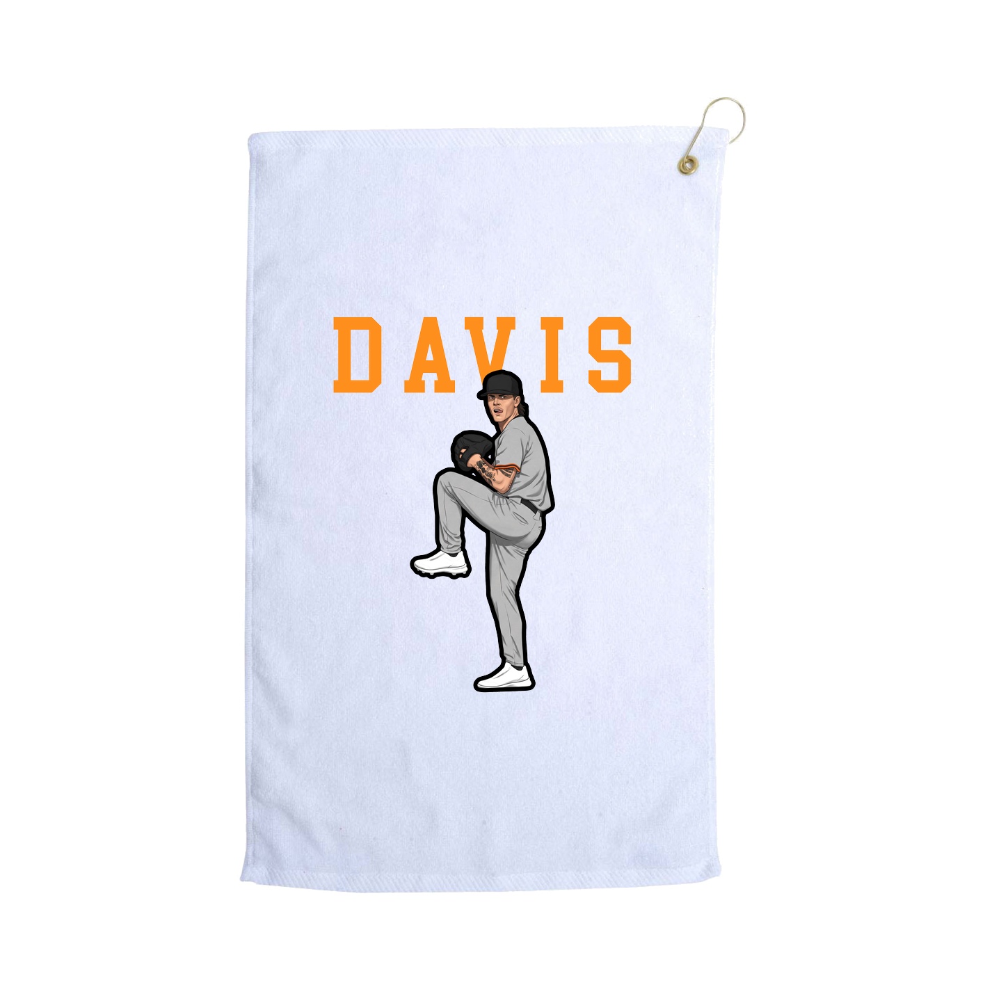 Golf Towel — Shirsey in White