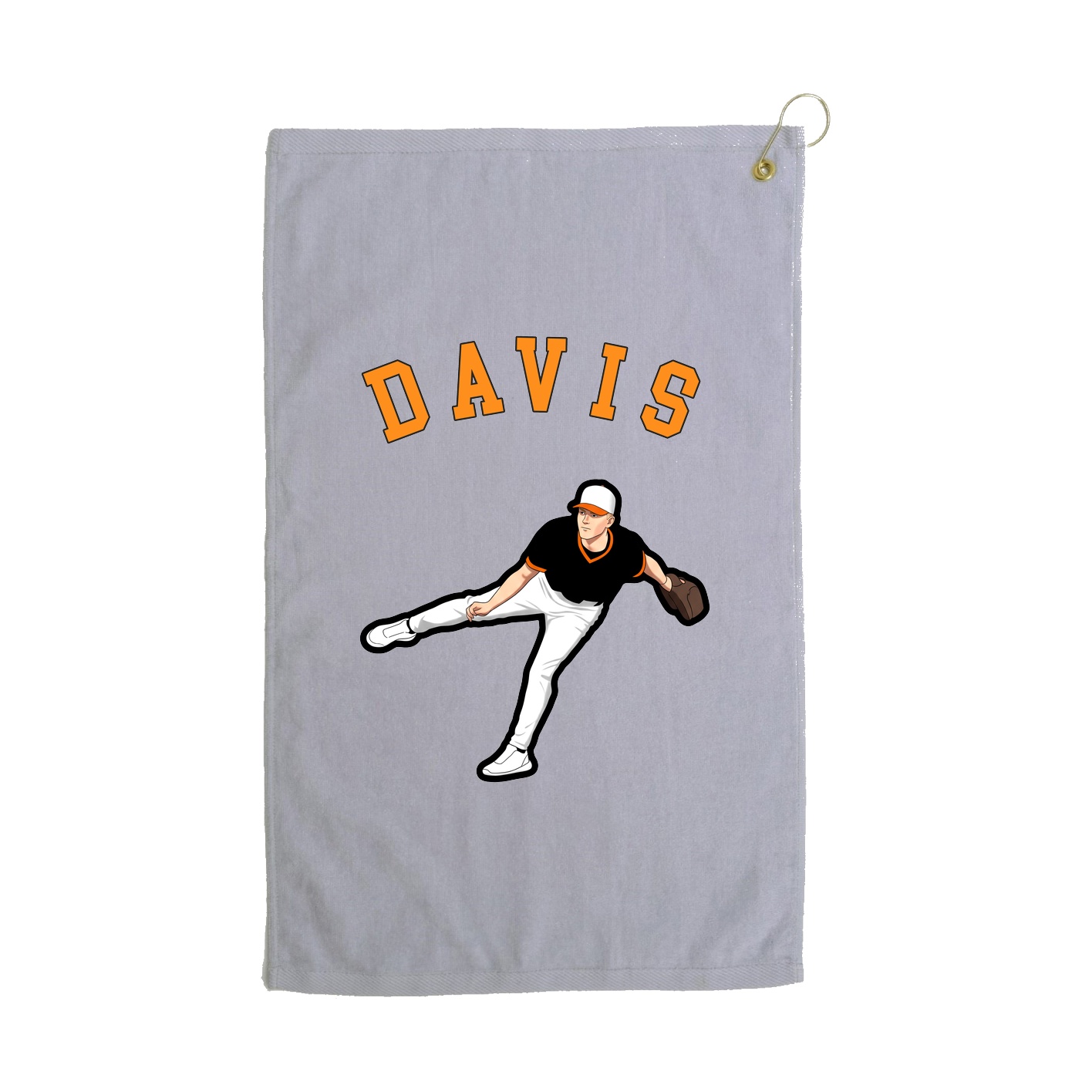 Golf Towel — Shirsey Arch in Grey