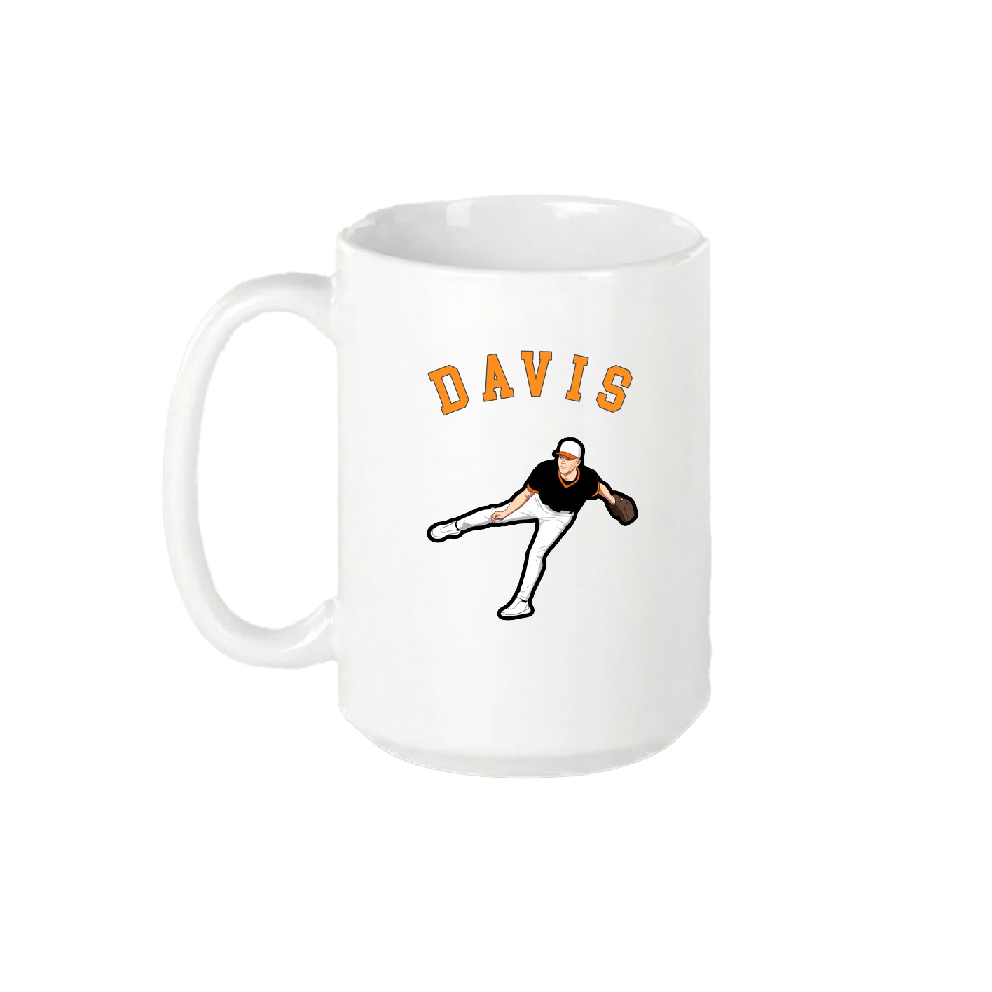 15oz Coffee Mug — Shirsey Arch in White