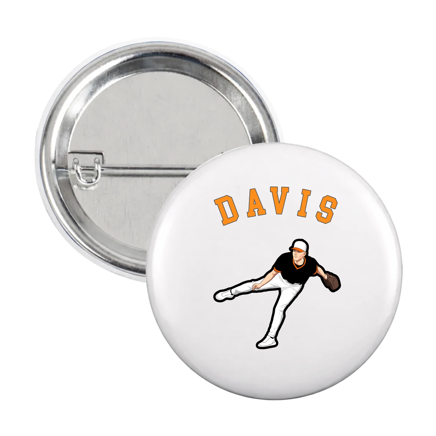 Game Day Button — Shirsey Arch in White