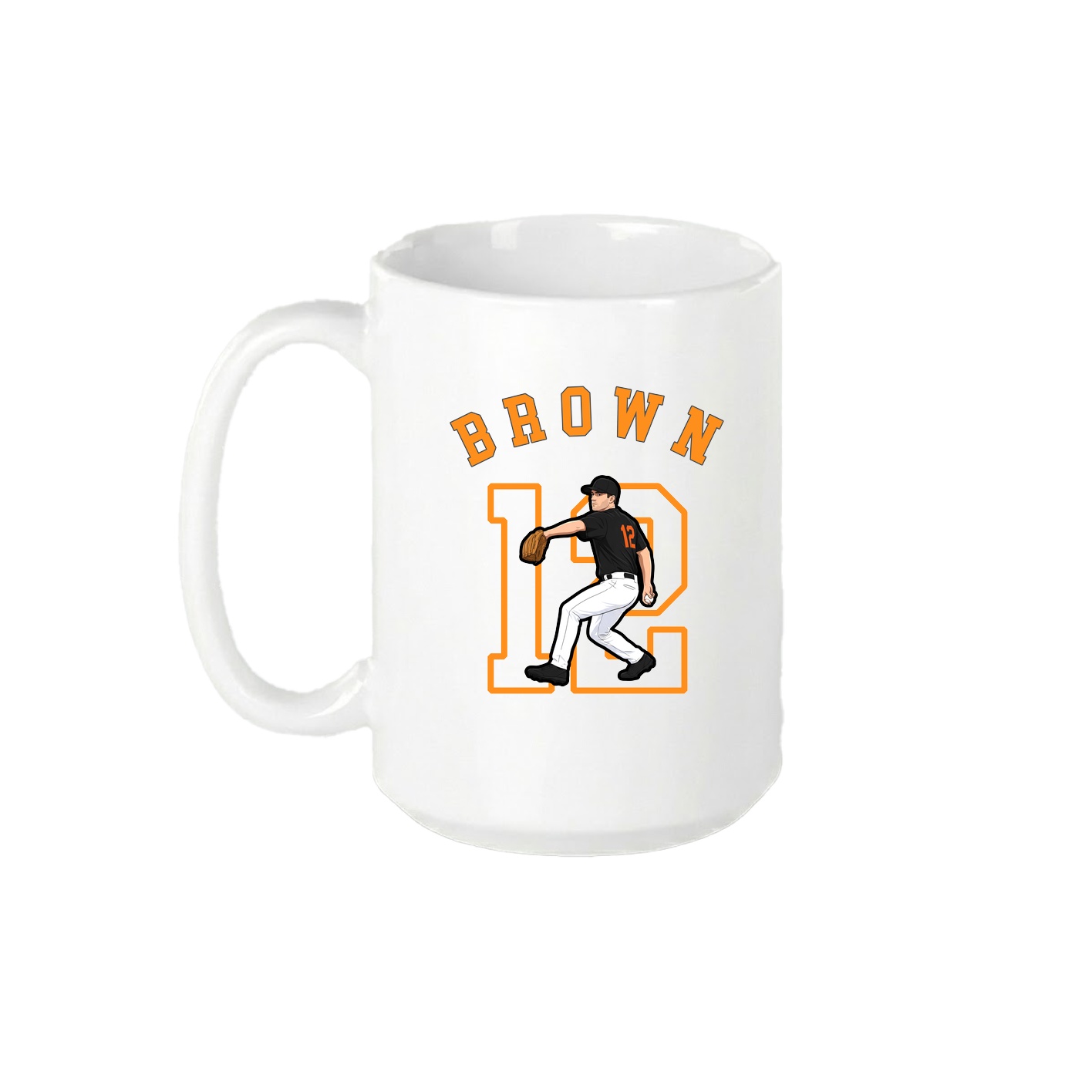 15oz Coffee Mug — Shirsey Arch in White