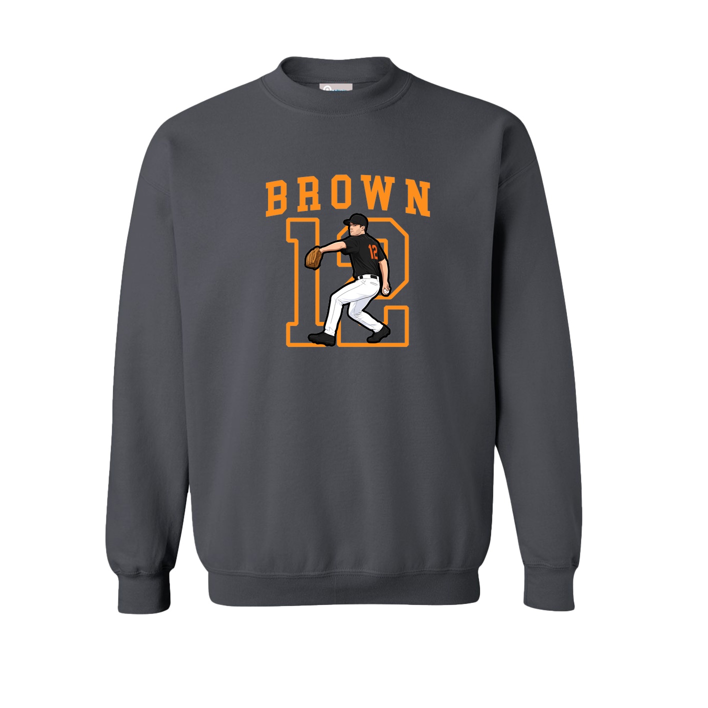 Fleece Crew — Shirsey in Grey