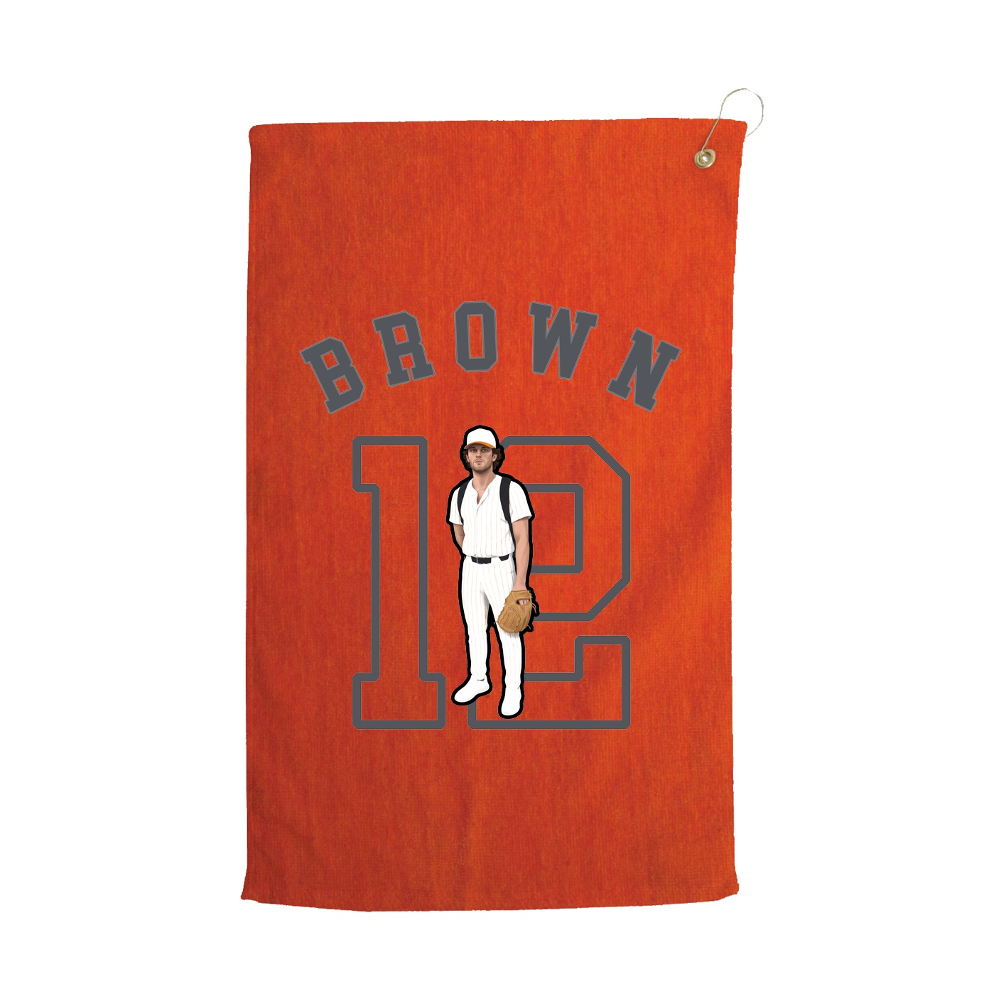 Golf Towel — Shirsey Arch in Orange