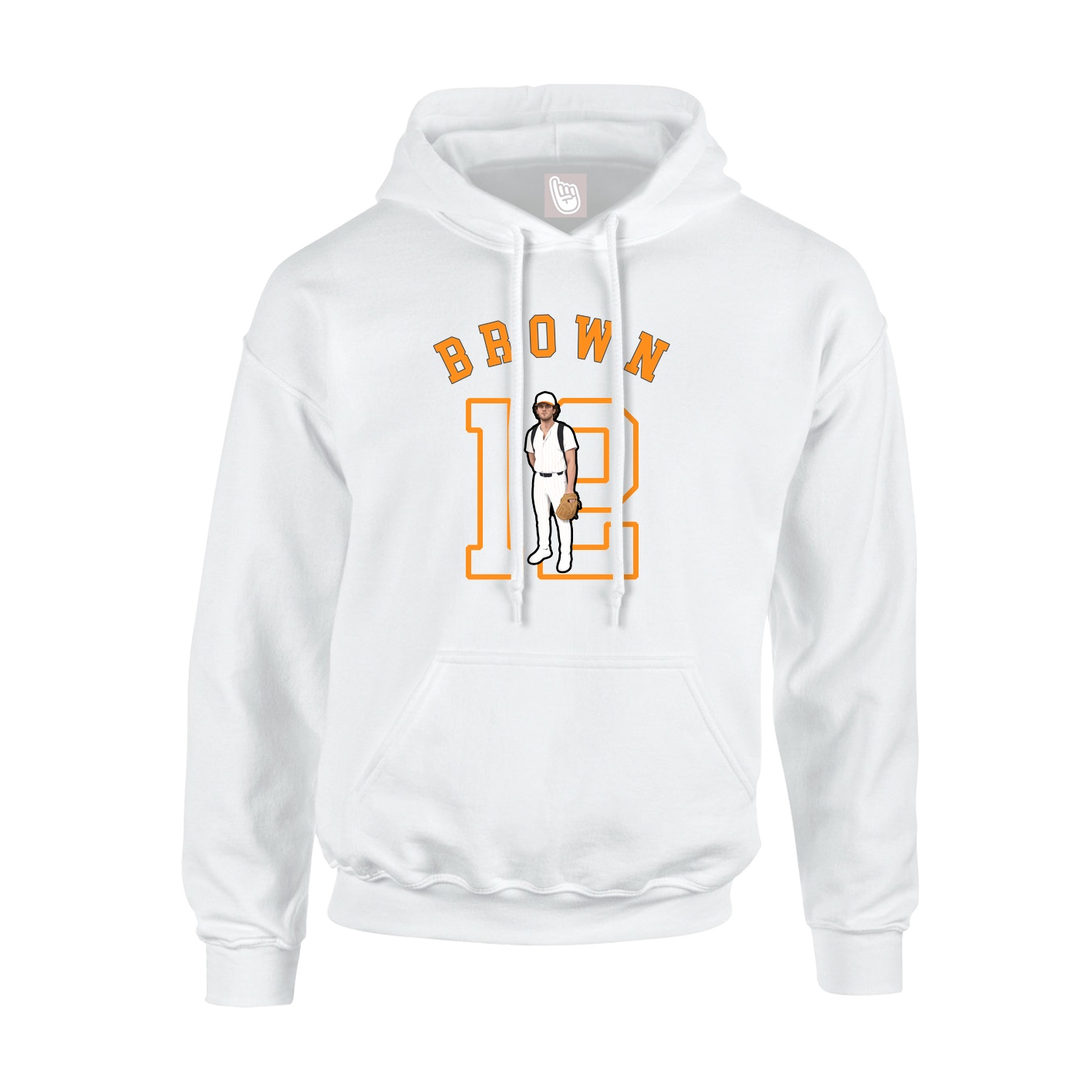 Youth Hoodie — Shirsey Arch in White