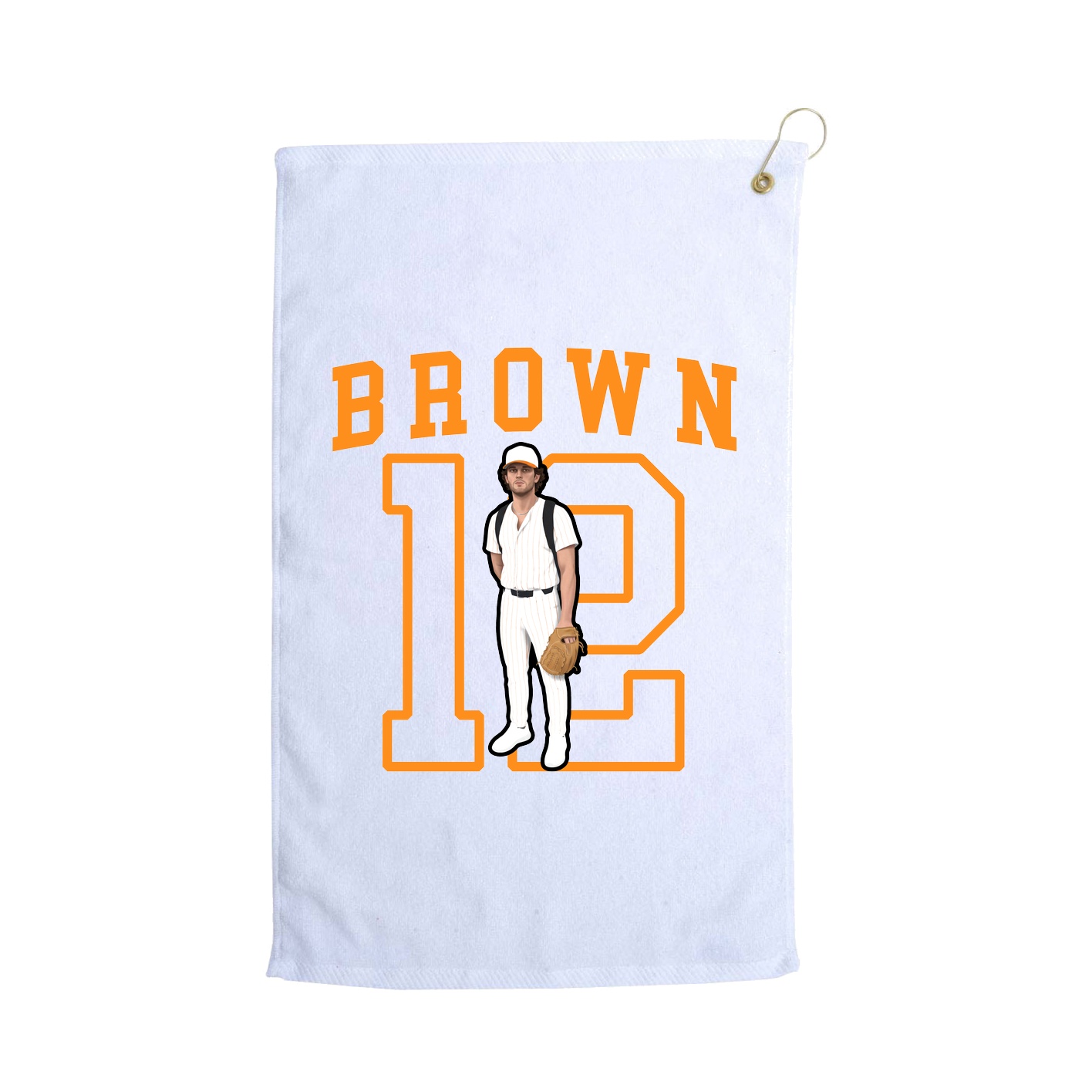 Golf Towel — Shirsey in White