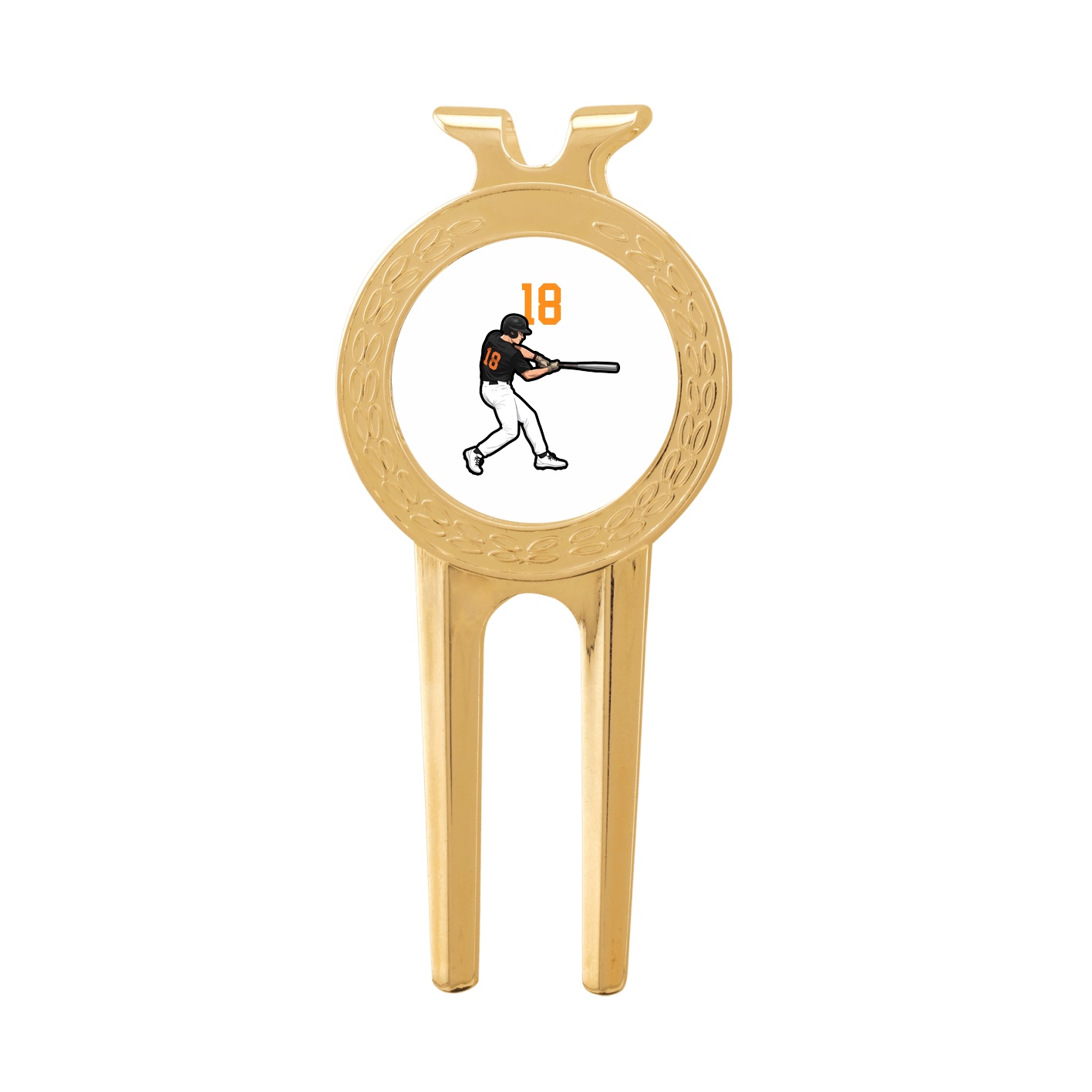 Divot Tool with Ball Marker — Number Top in Classic