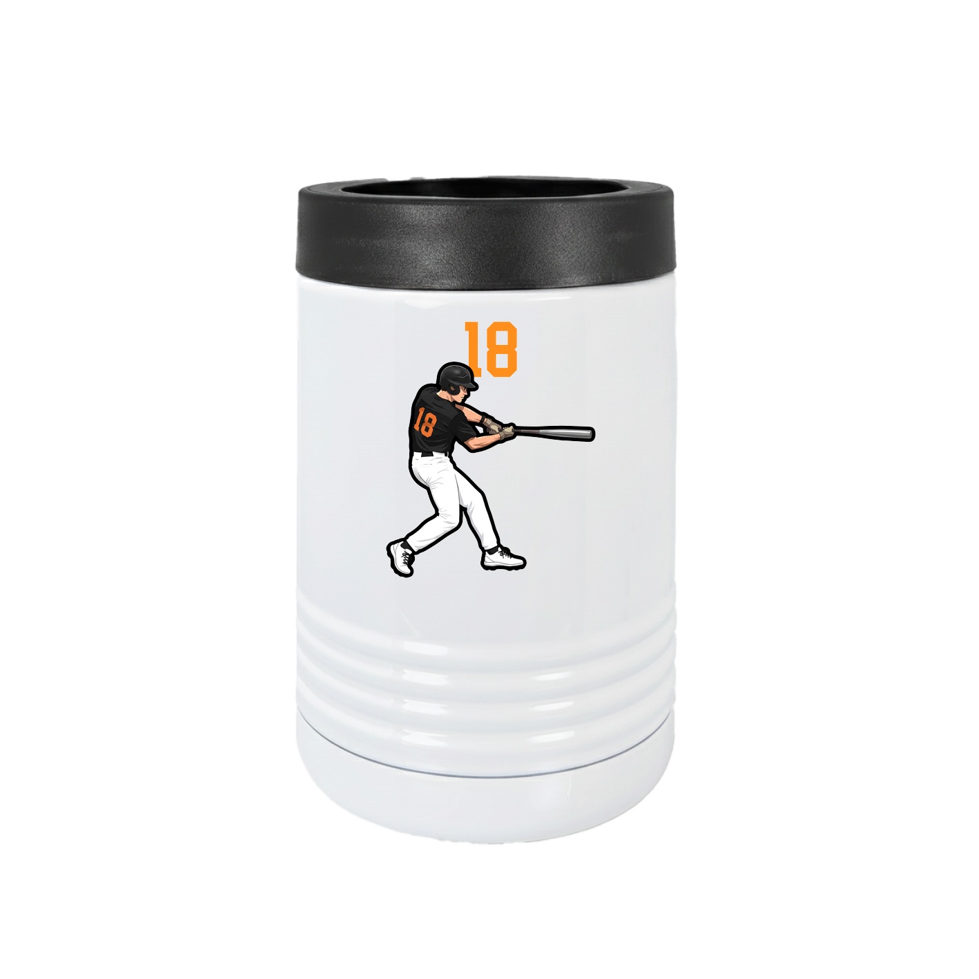 Beverage Holder — Number Top in White