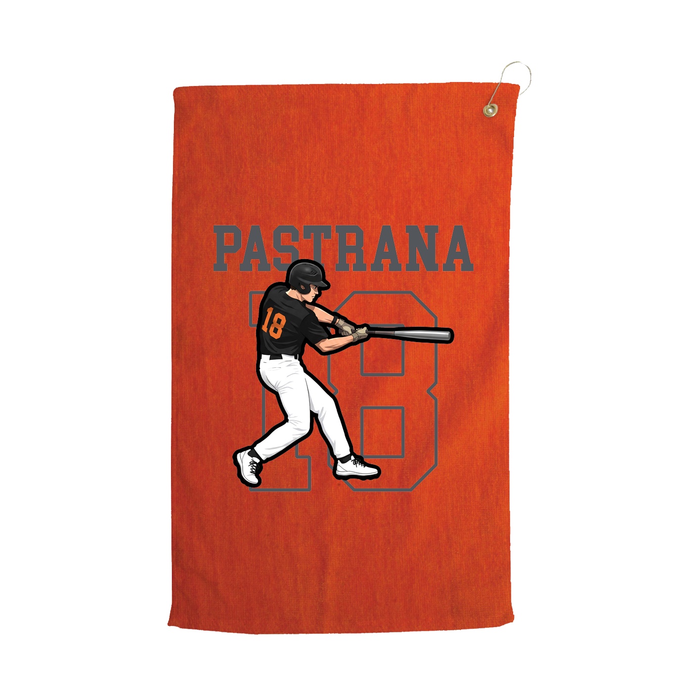 Golf Towel — Shirsey in Orange