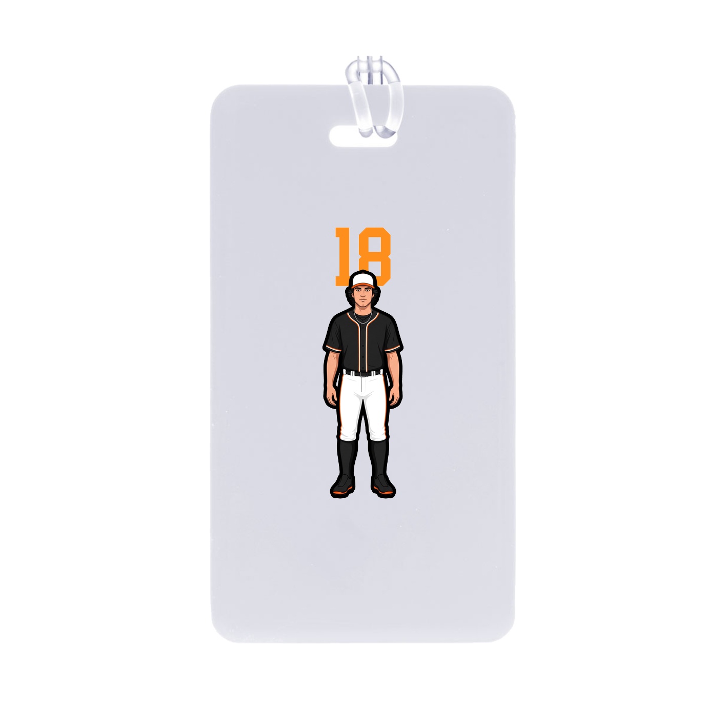 Bag Tag — Number Top in Classic
