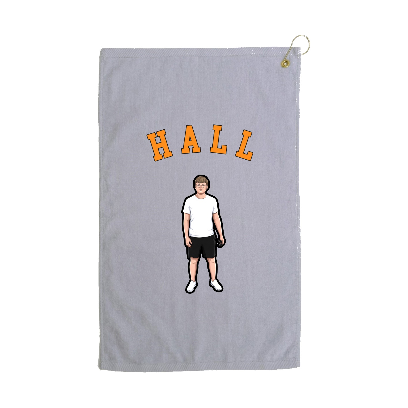 Golf Towel — Shirsey Arch in Grey