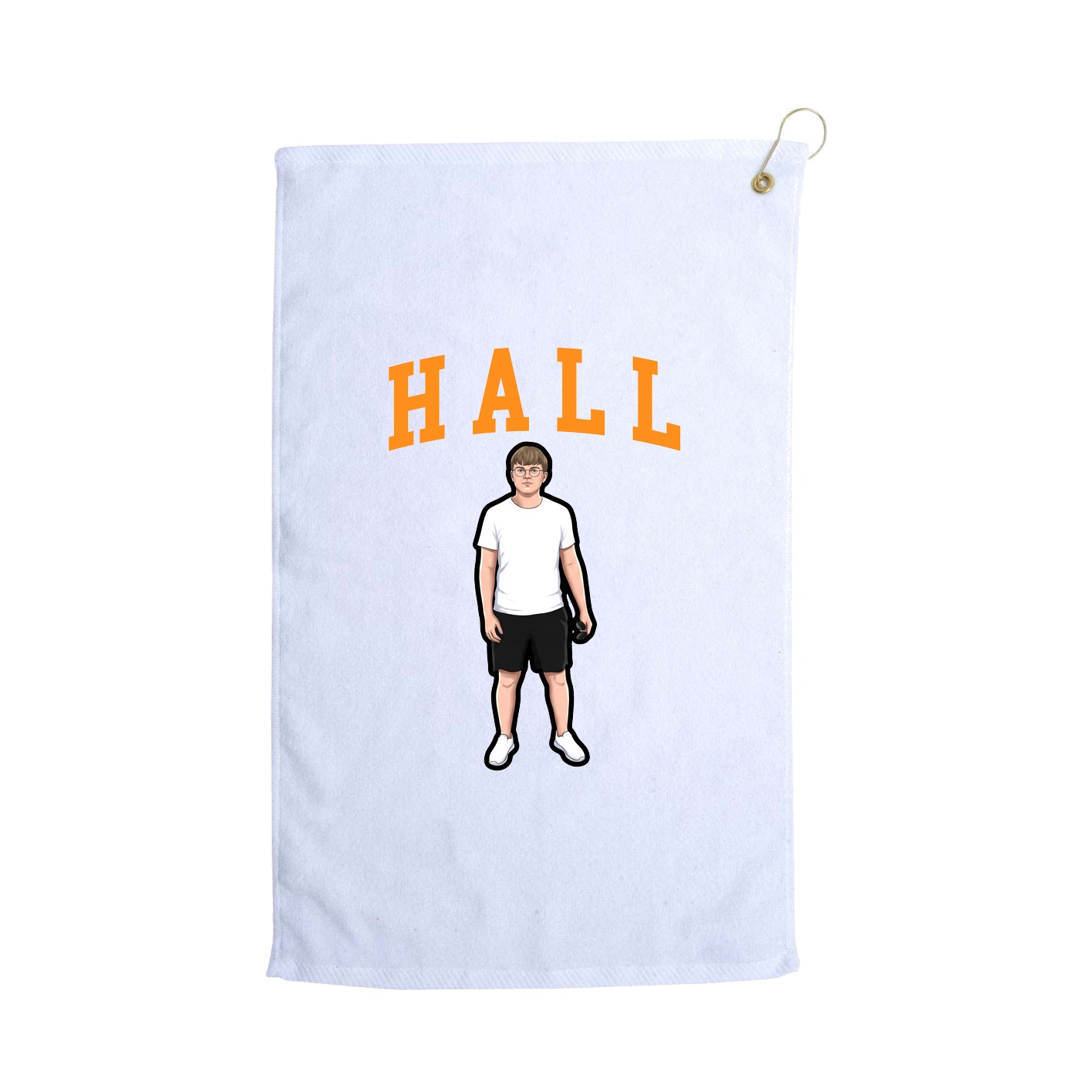 Golf Towel — Shirsey in White