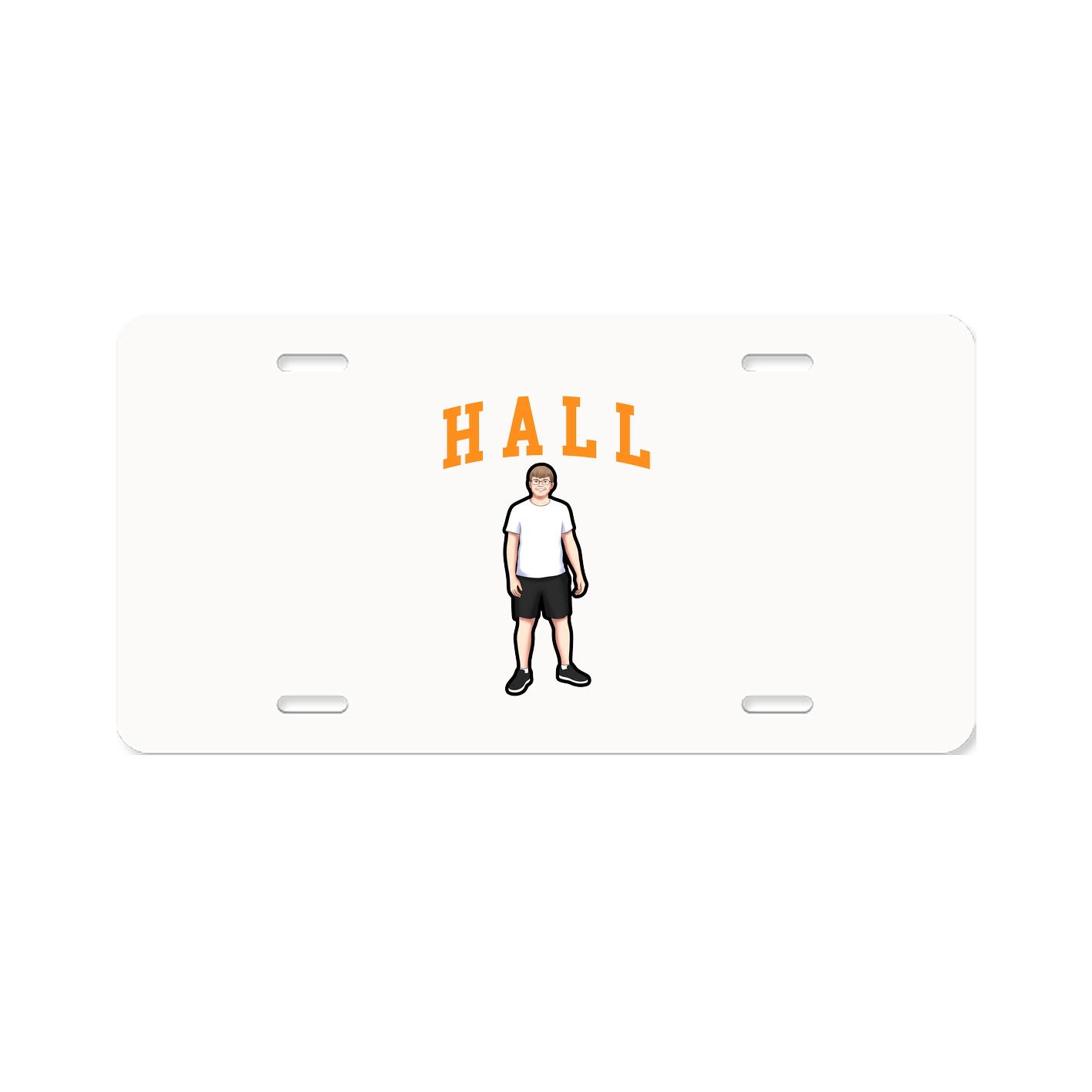 License Plate — Shirsey in Classic