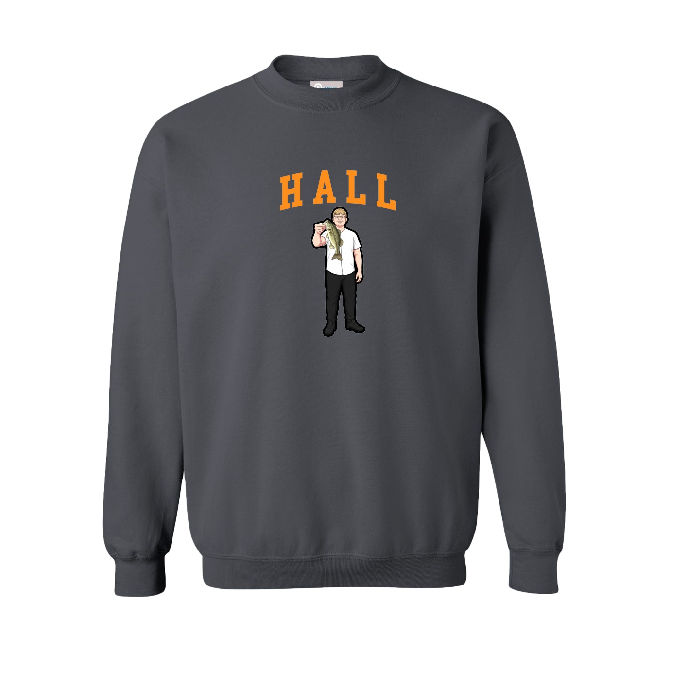 Fleece Crew — Shirsey in Grey