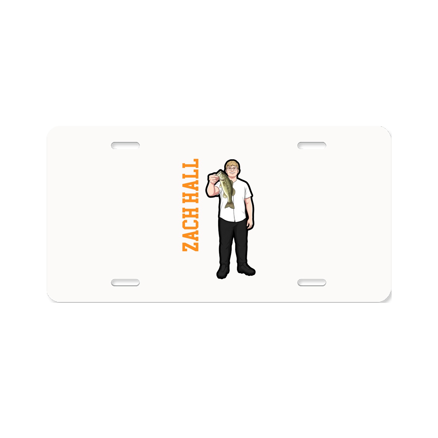 Aluminum License Plate