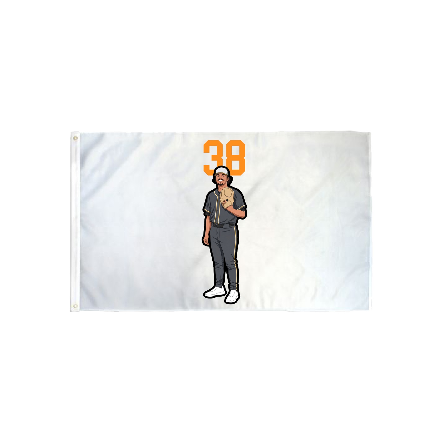 3x5 Flag — Number Top in Classic