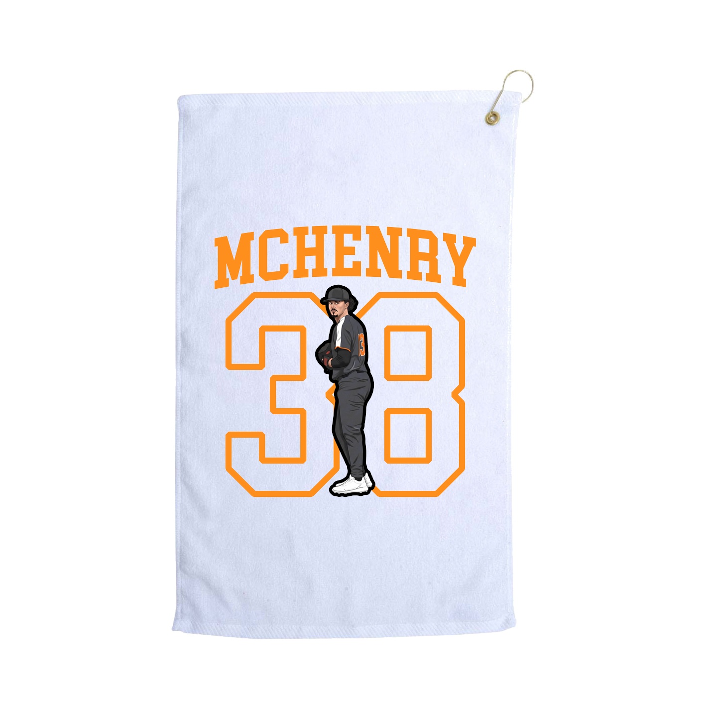 Golf Towel — Shirsey in White