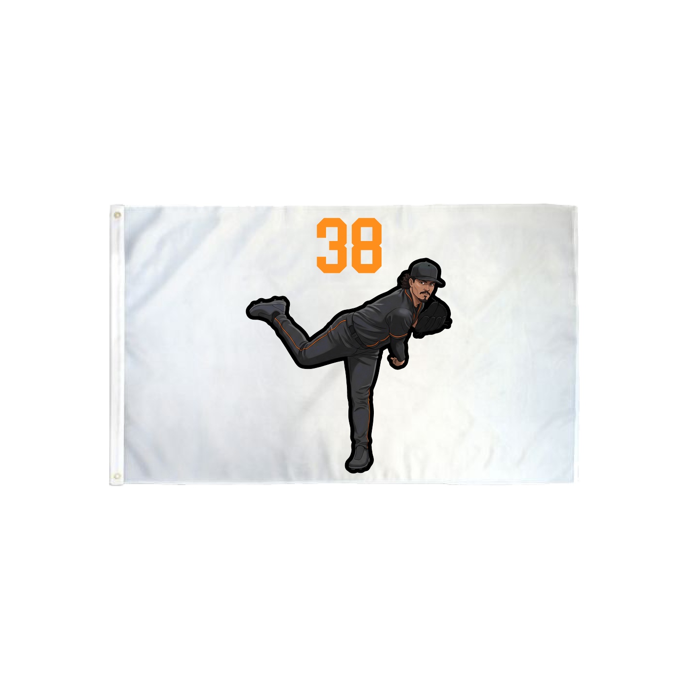 3x5 Flag — Number Top in Classic