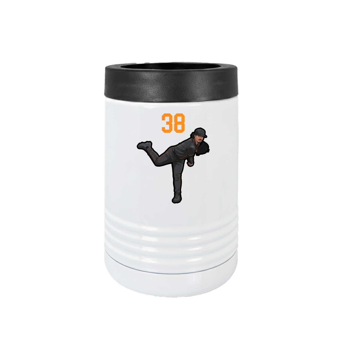 Beverage Holder — Number Top in White