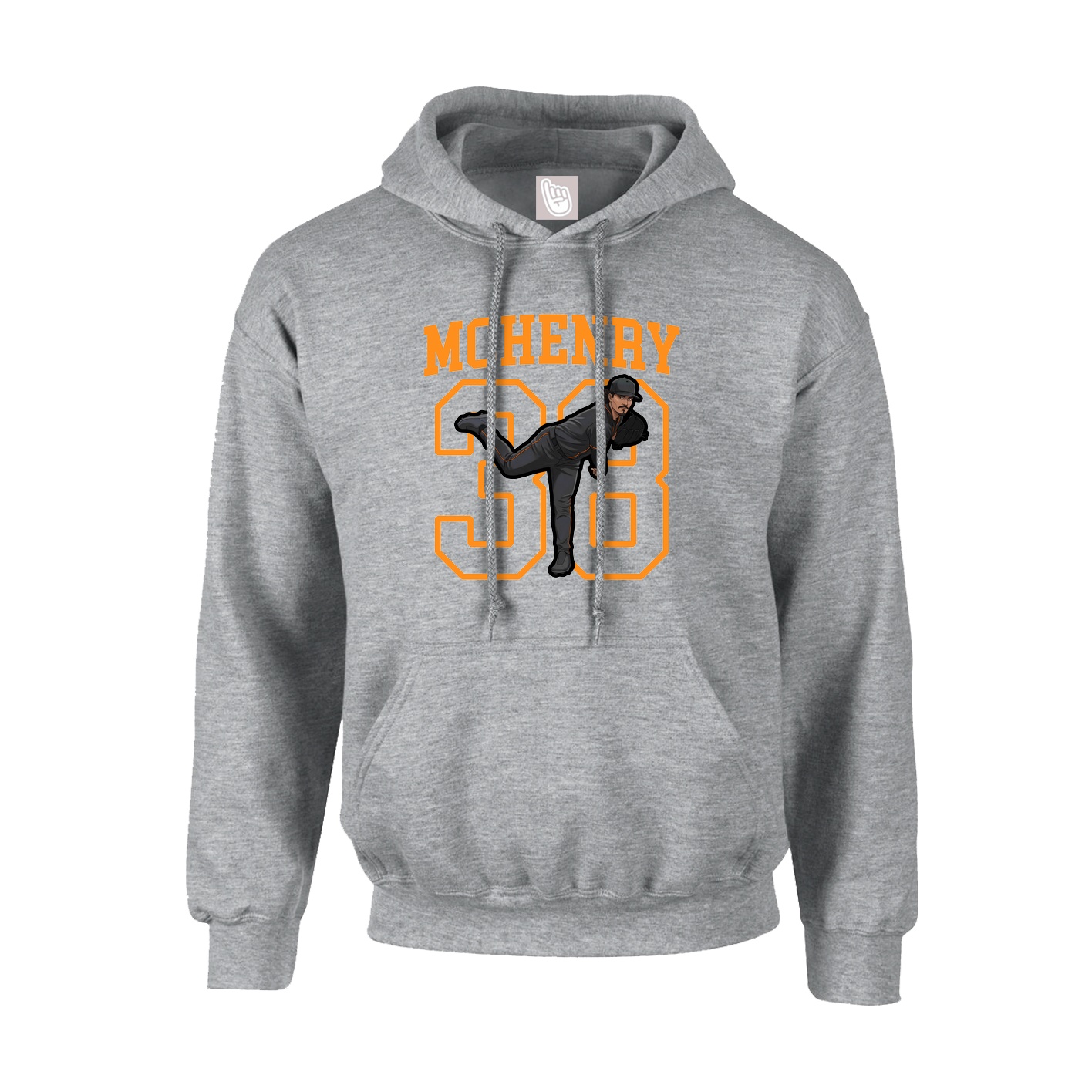 Hoodie — Shirsey in Grey