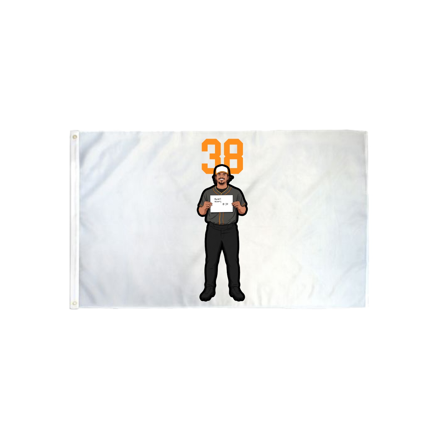 3x5 Flag — Number Top in Classic