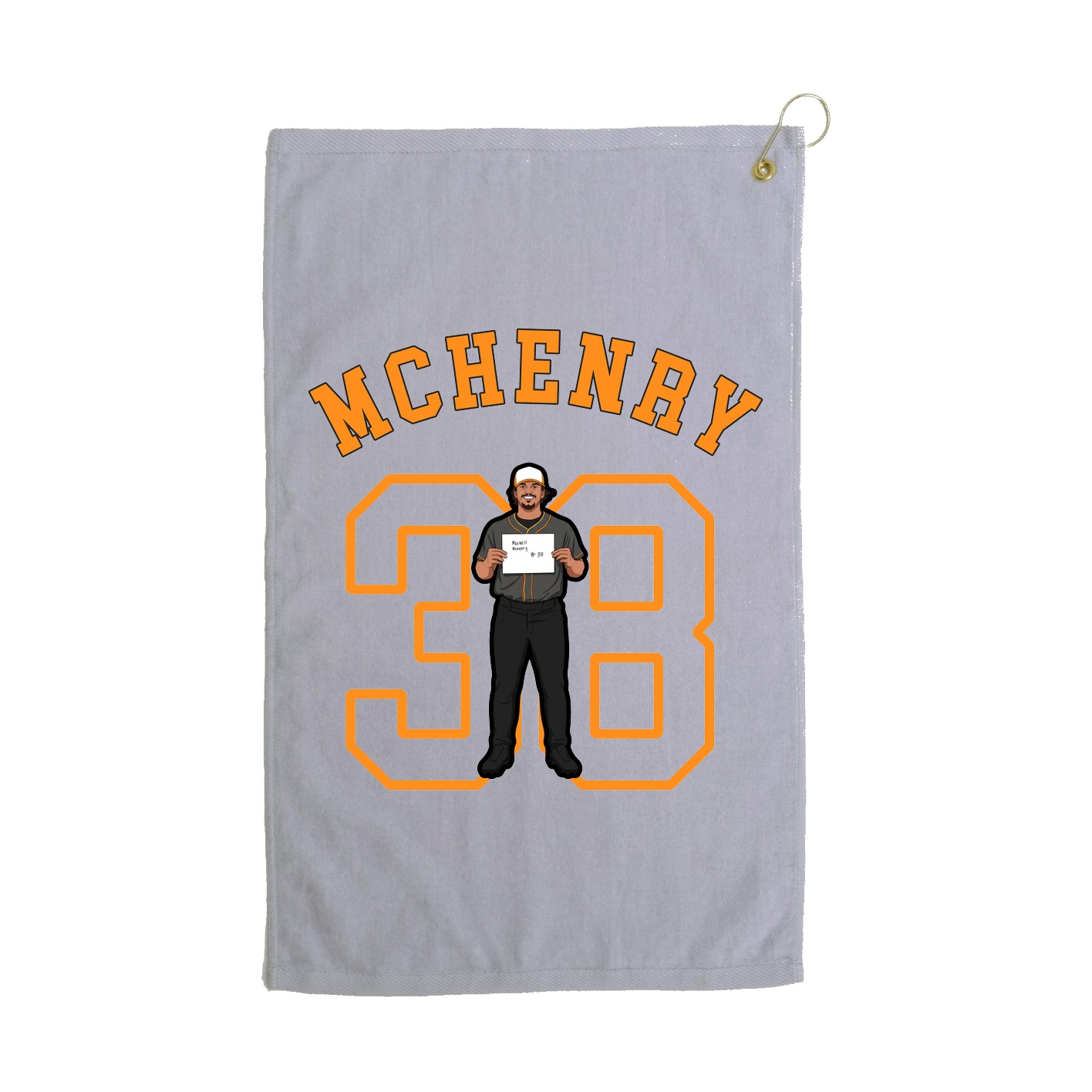 Golf Towel — Shirsey Arch in Grey