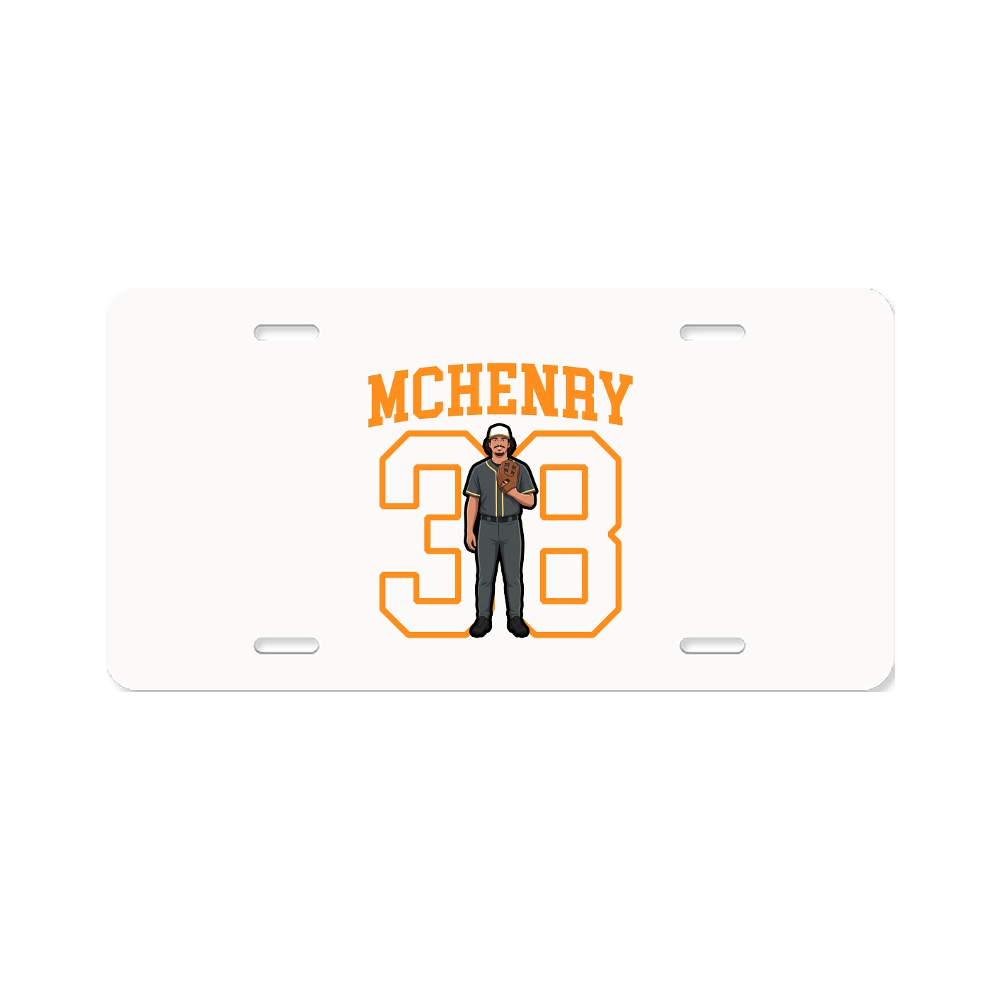 License Plate — Shirsey in Classic