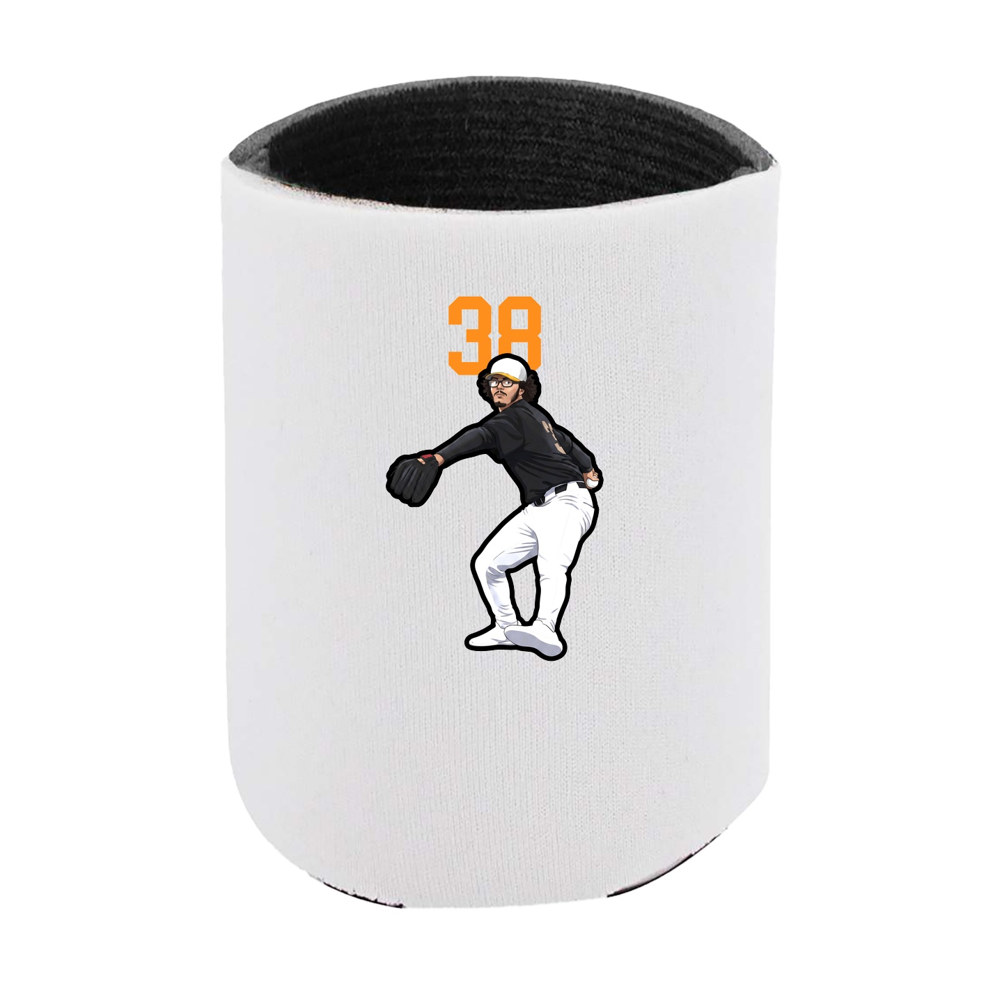Can Holder — Number Top in White