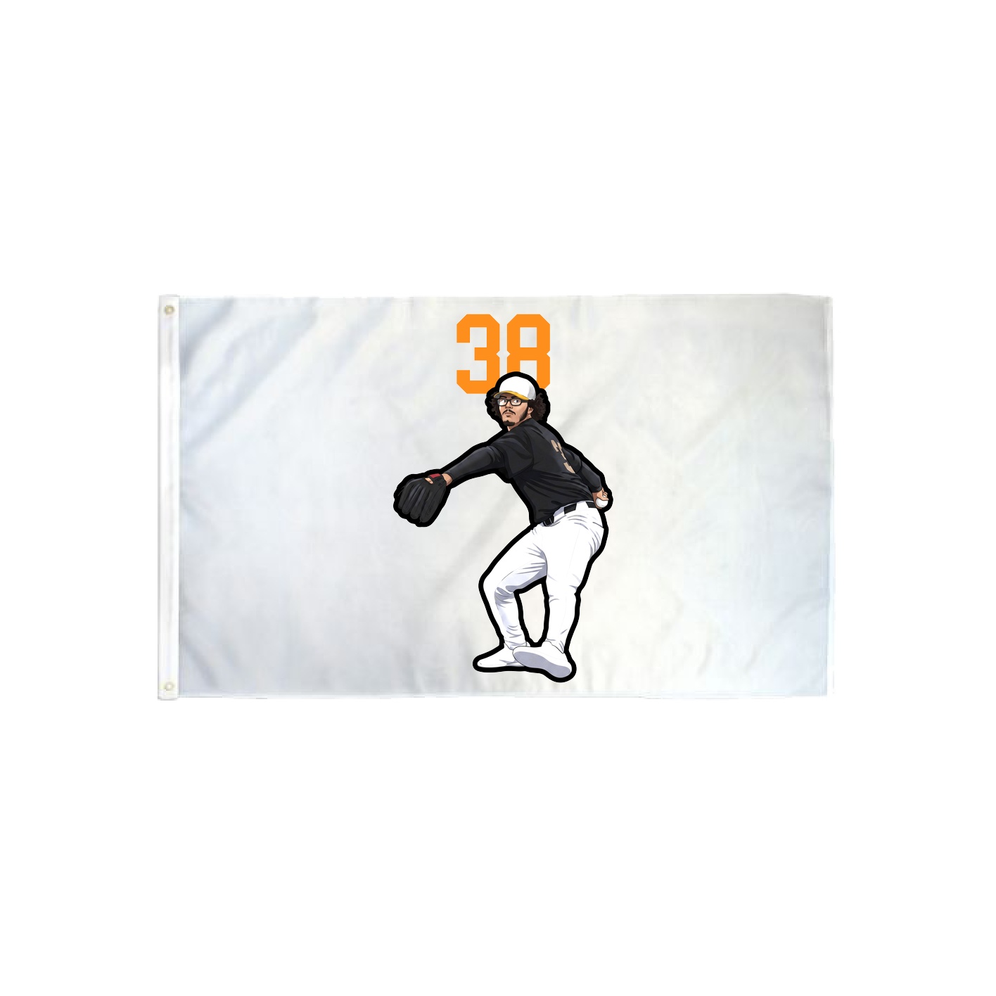 3x5 Flag — Number Top in Classic