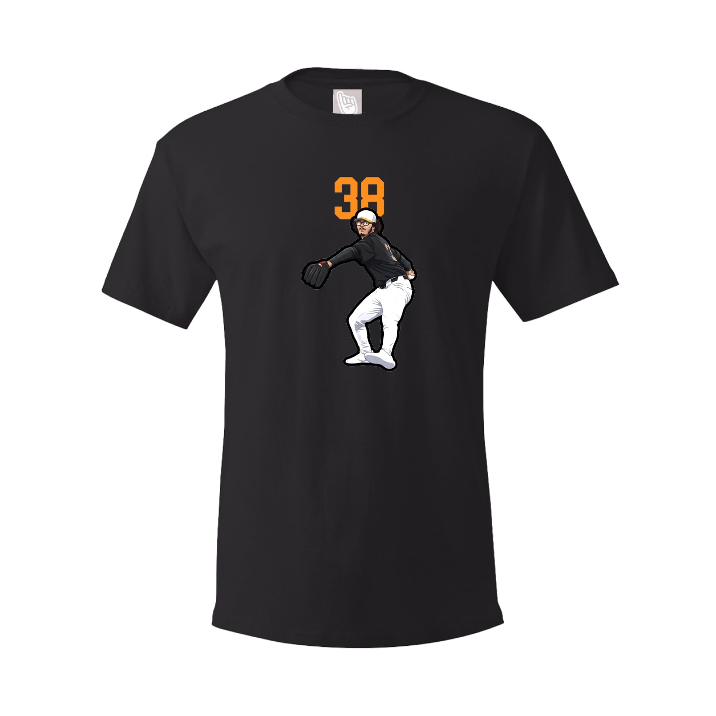 Tee — Number Top in Black