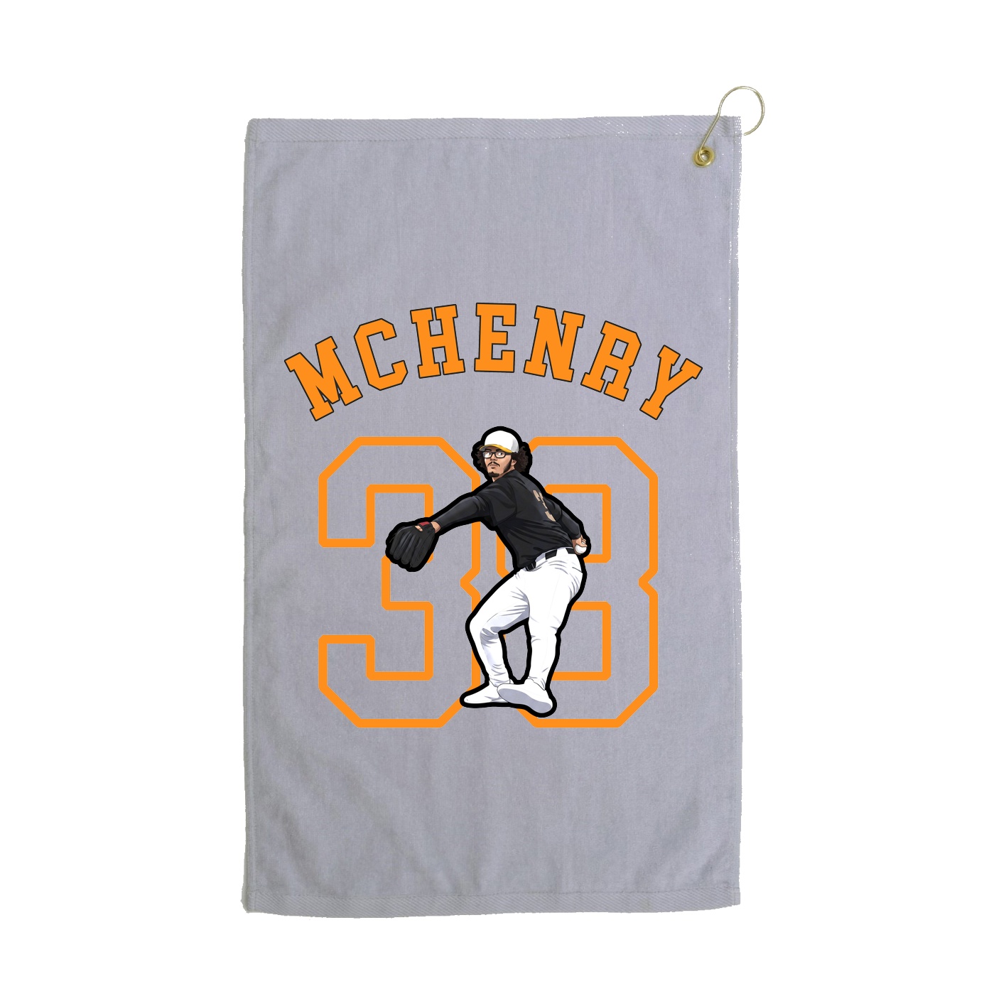 Golf Towel — Shirsey Arch in Grey