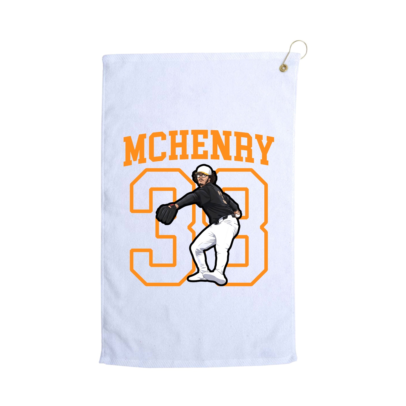Golf Towel — Shirsey in White