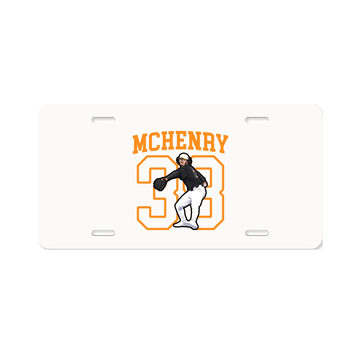 Aluminum License Plate
