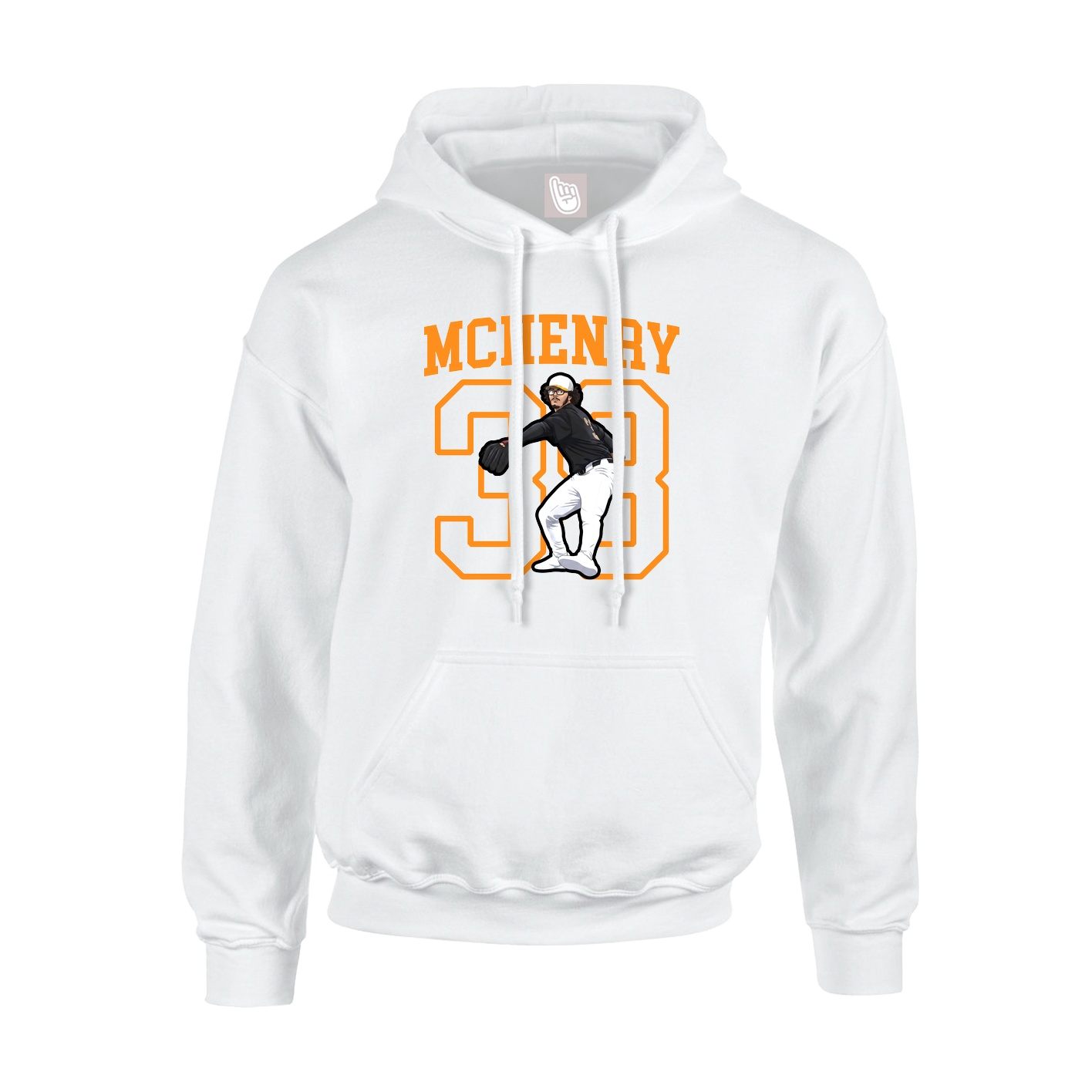 Hoodie — Shirsey in White