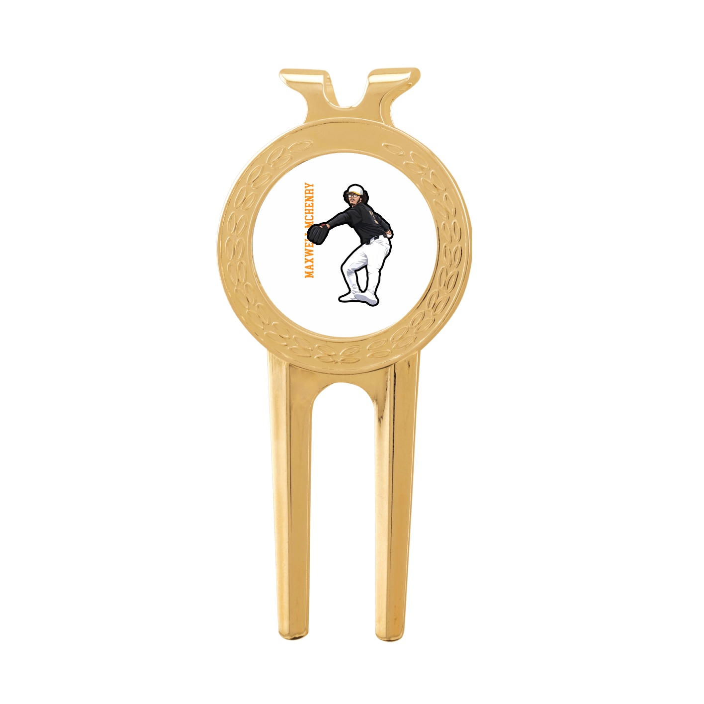 Divot Tool with Ball Marker — Name Vertical in Classic