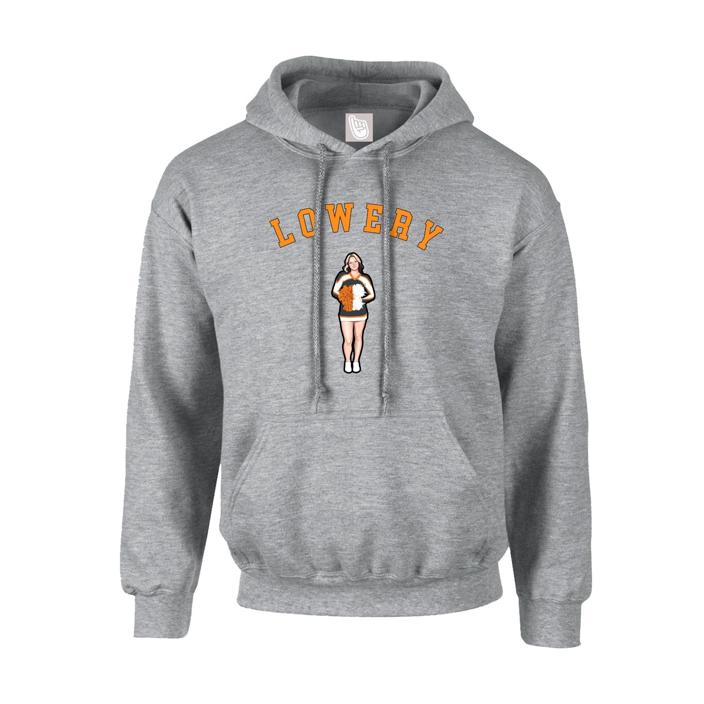 Hoodie — Shirsey Arch in Grey