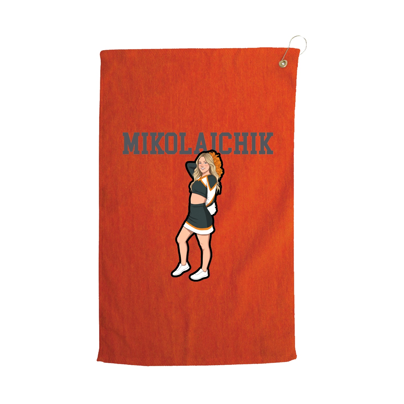 Golf Towel — Shirsey in Orange