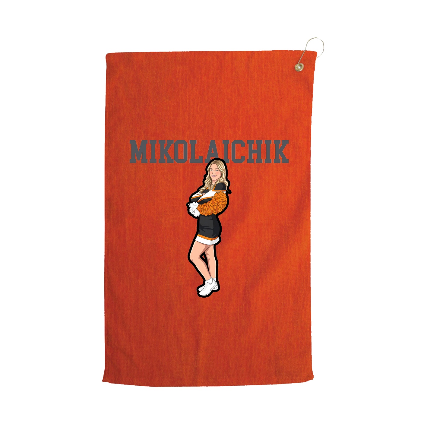Golf Towel — Shirsey in Orange