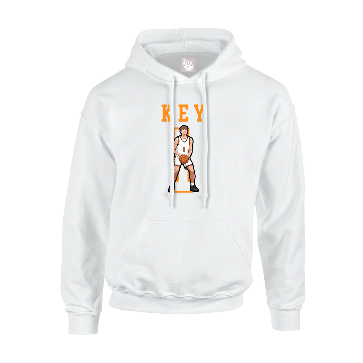 Hoodie — Shirsey in White