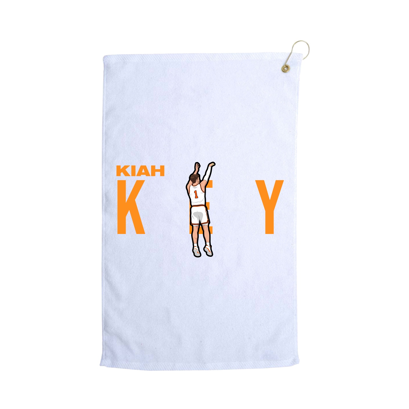 Golf Towel — Player Name in White