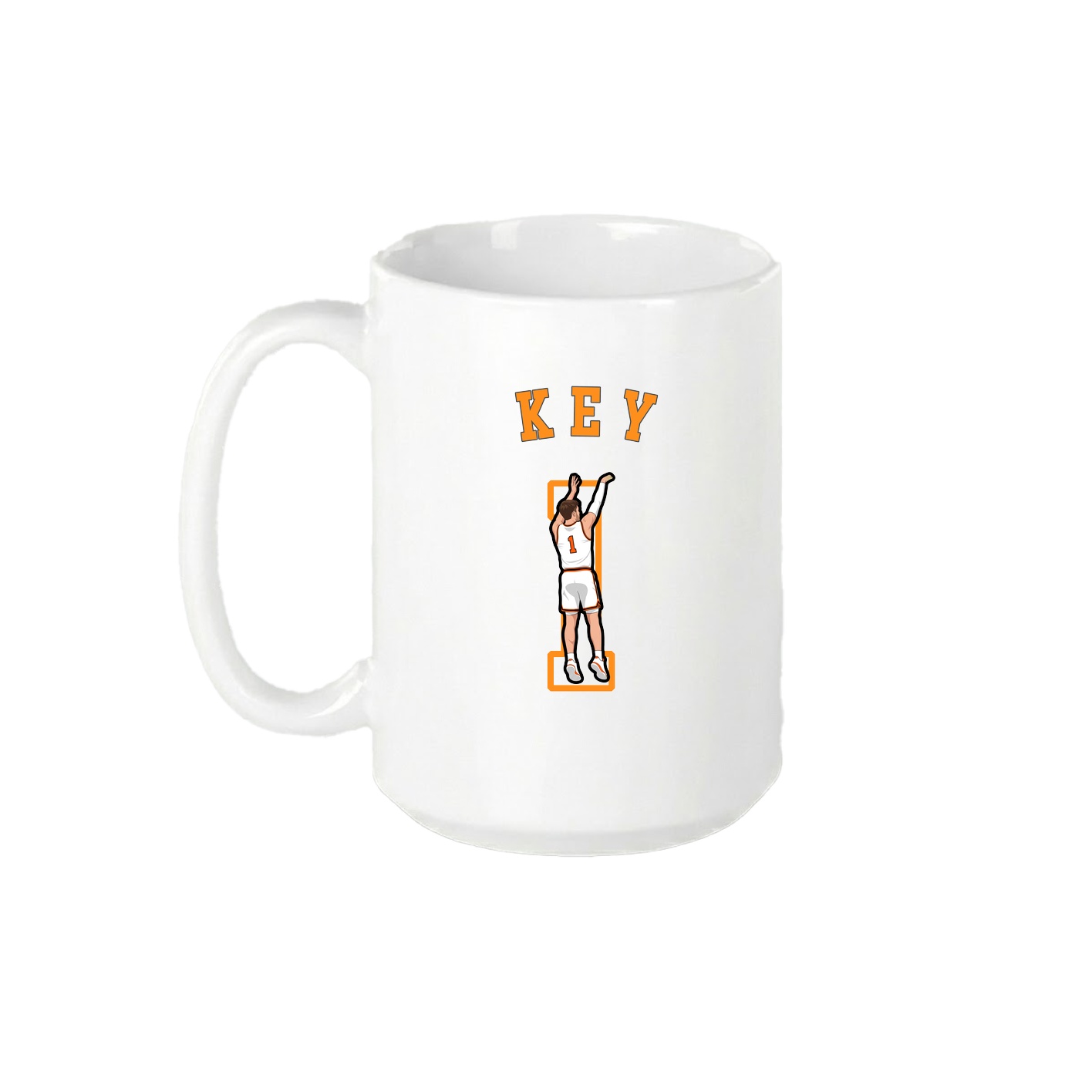 15oz Coffee Mug — Shirsey Arch in White