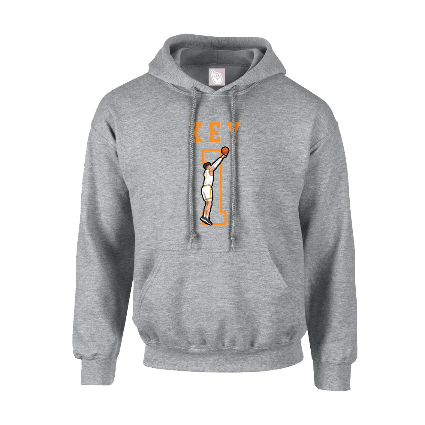 Hoodie — Shirsey in Grey