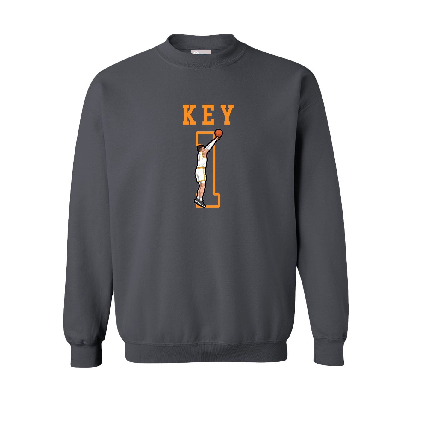 Fleece Crew — Shirsey in Grey