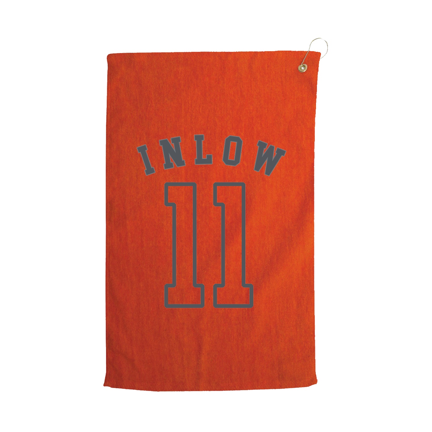 Golf Towel — Shirsey Arch in Orange