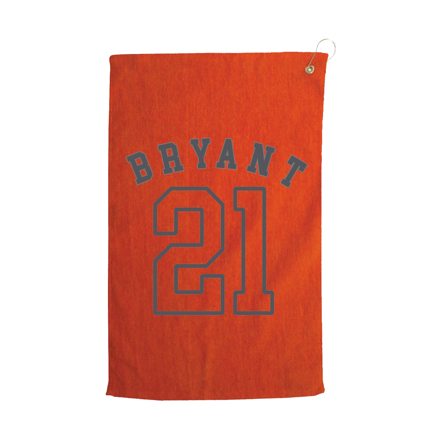 Golf Towel — Shirsey Arch in Orange