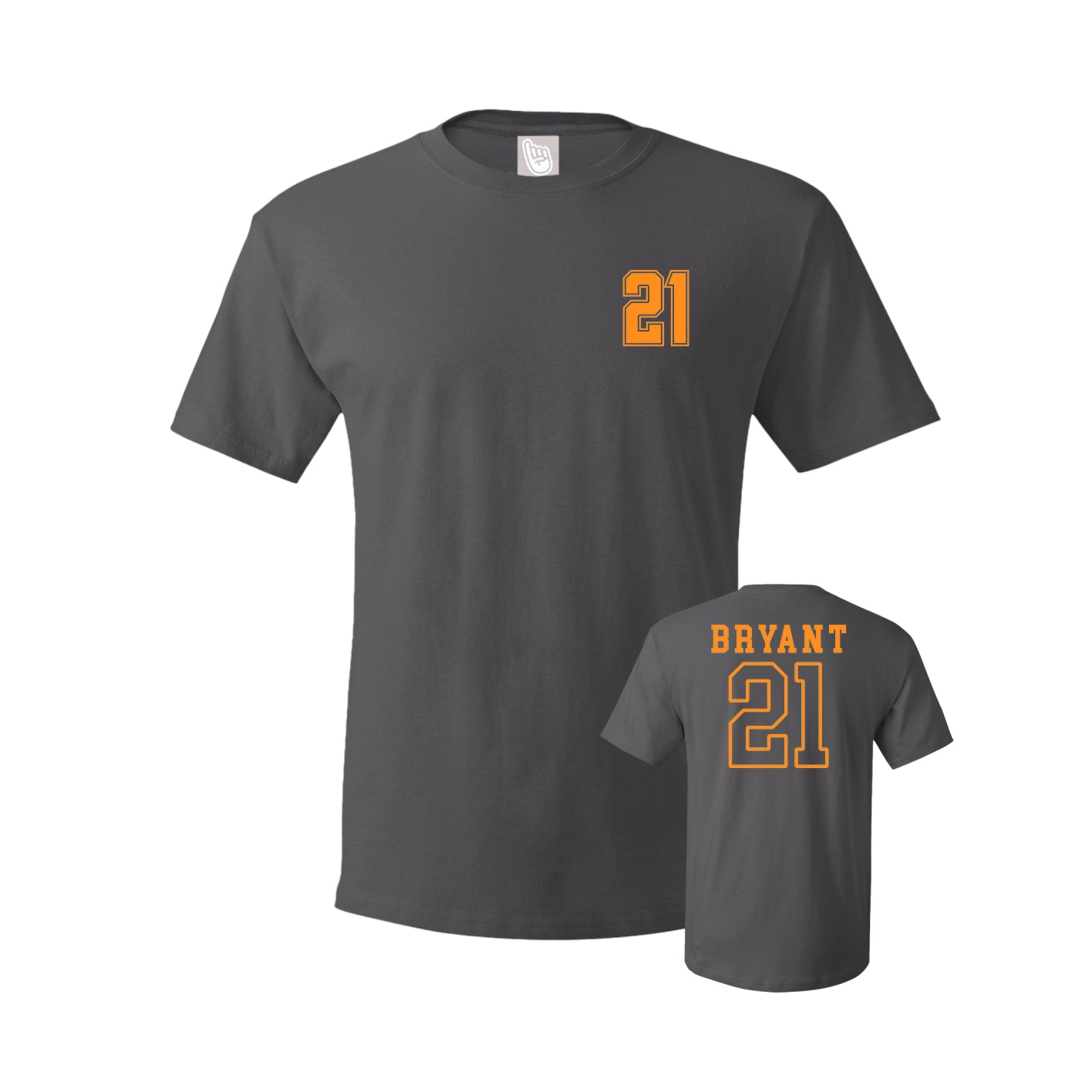 Tee — Chest Back in Grey