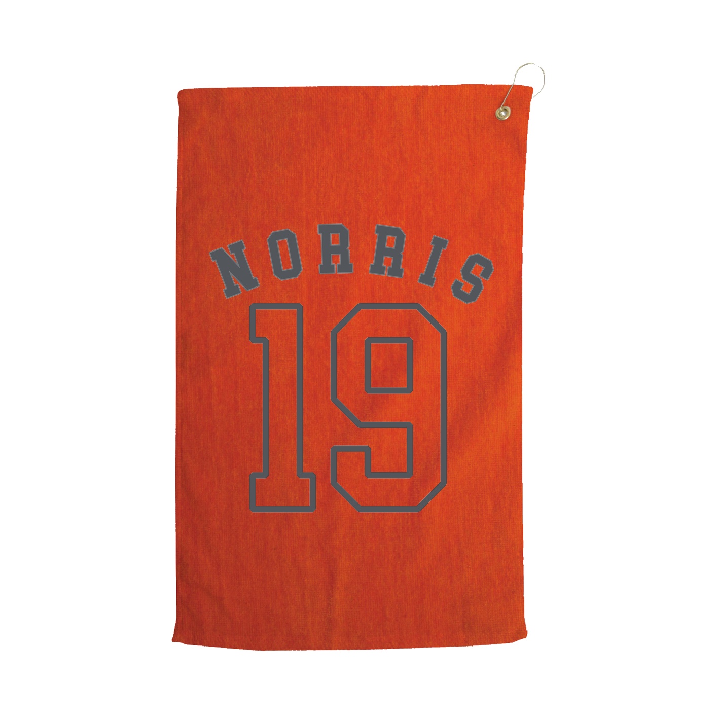 Golf Towel — Shirsey Arch in Orange