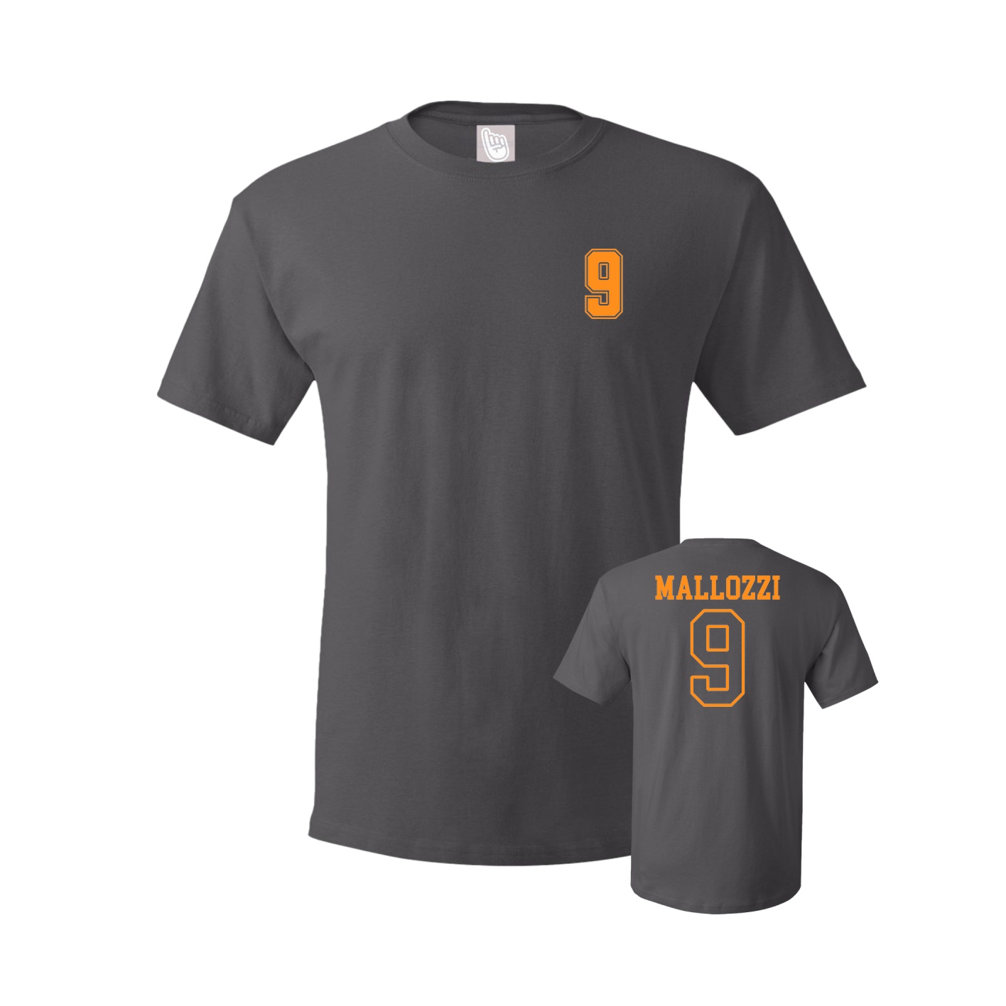 Tee — Chest Back in Grey