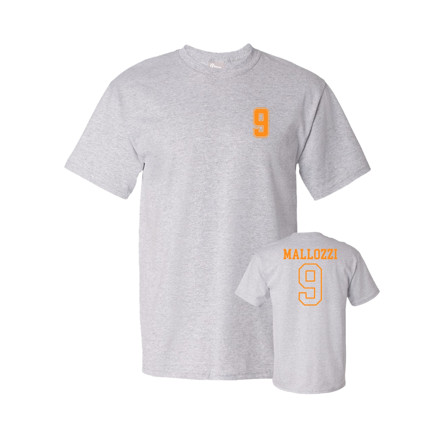 Youth Tee — Chest Back in Grey