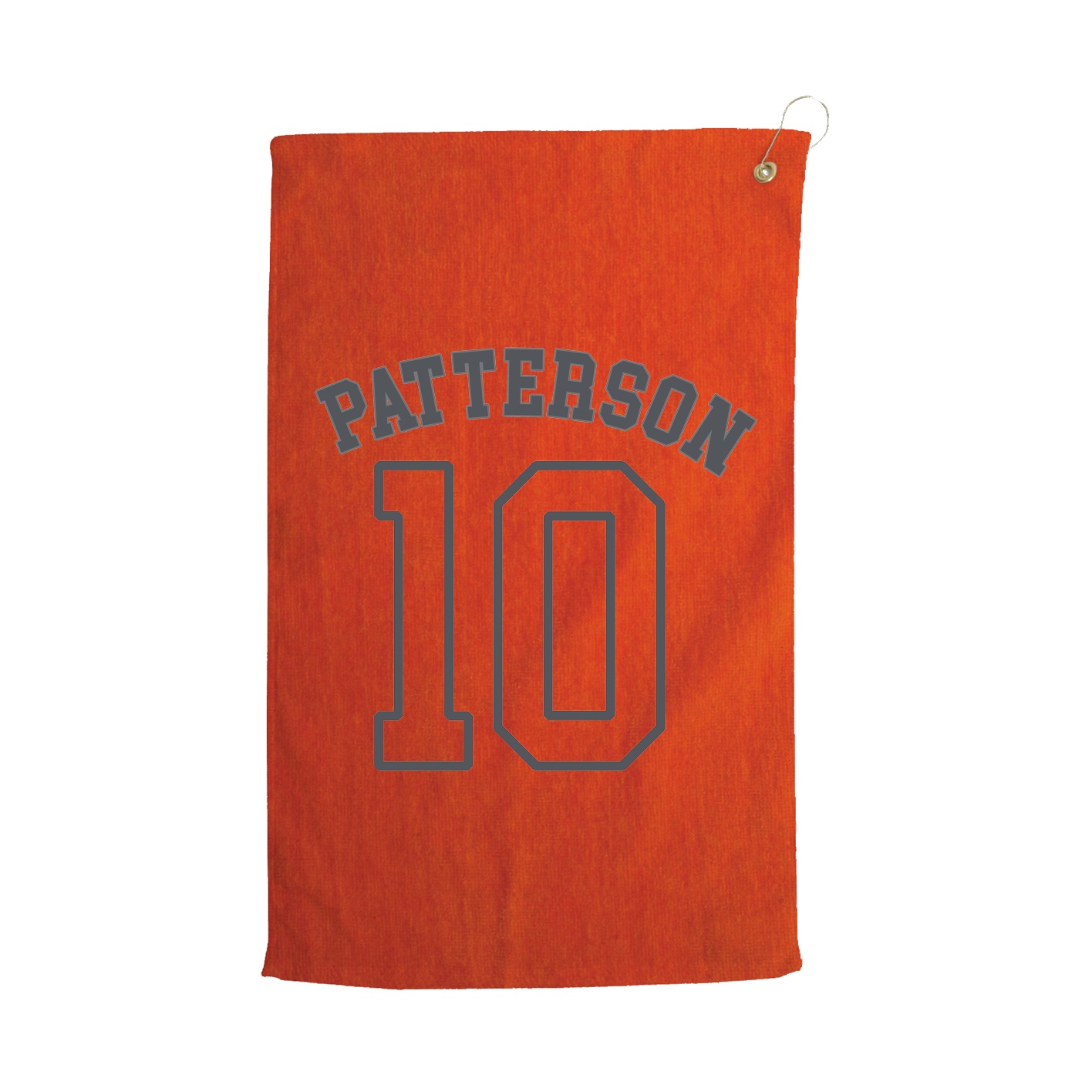 Golf Towel — Shirsey Arch in Orange
