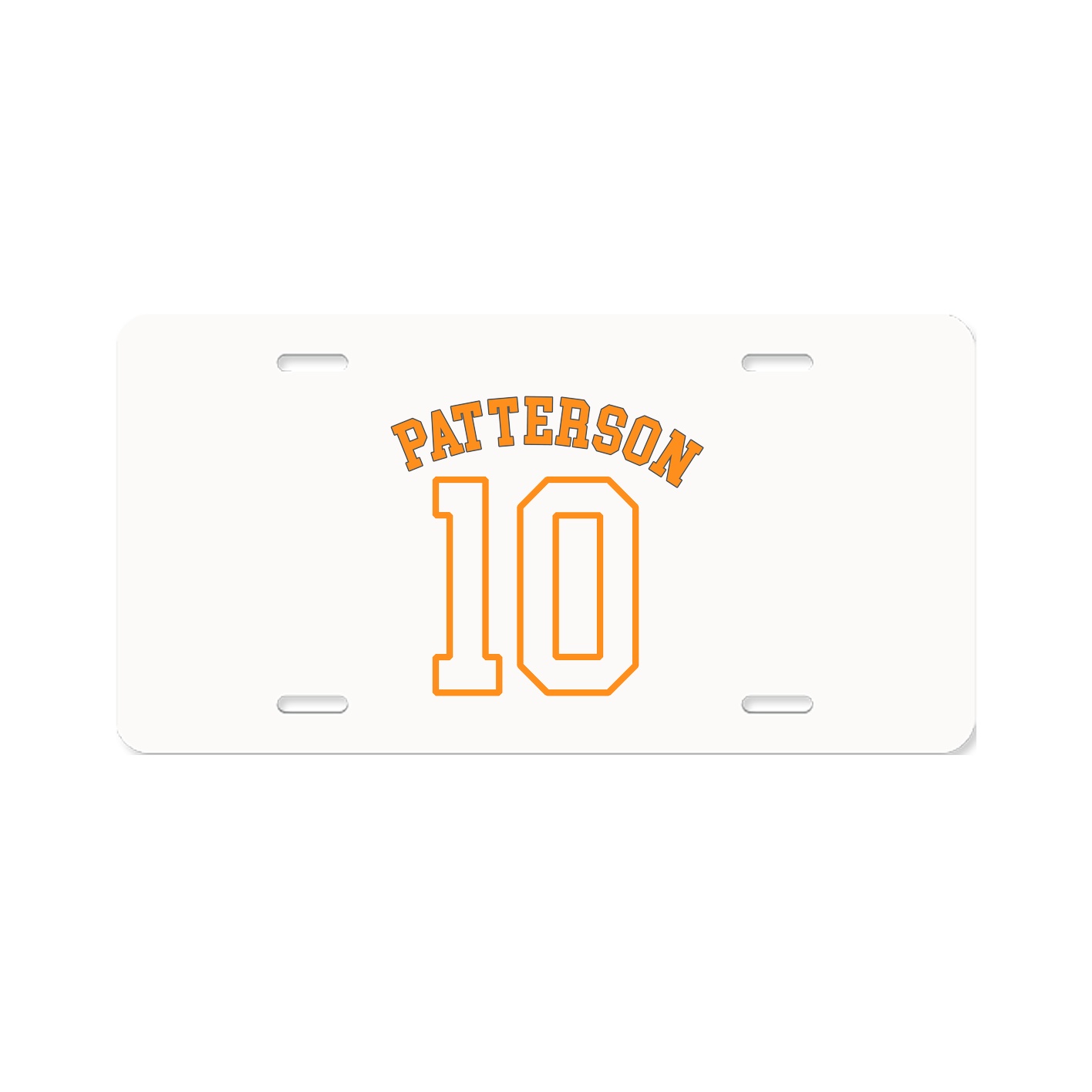 License Plate — Shirsey Arch in Classic